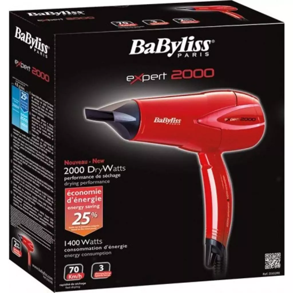 Фен Babyliss D302RE - 3 Фен Babyliss D302RE - 3