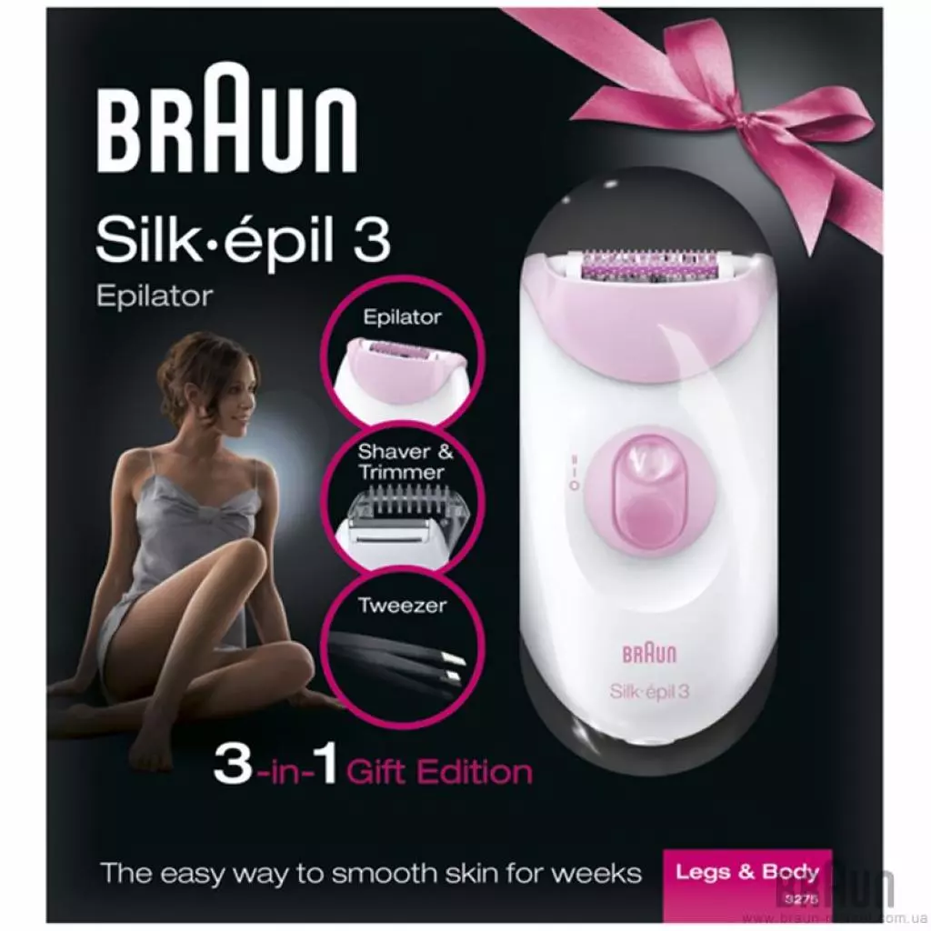 Эпилятор Braun SE 3275 (SE3275) - 3 Эпилятор Braun SE 3275 (SE3275) - 3