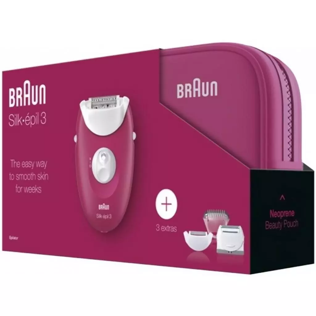 Эпилятор Braun SE 3415 Gift Edition (SE3415GiftEdition) - 2 Эпилятор Braun SE 3415 Gift Edition (SE3415GiftEdition) - 2
