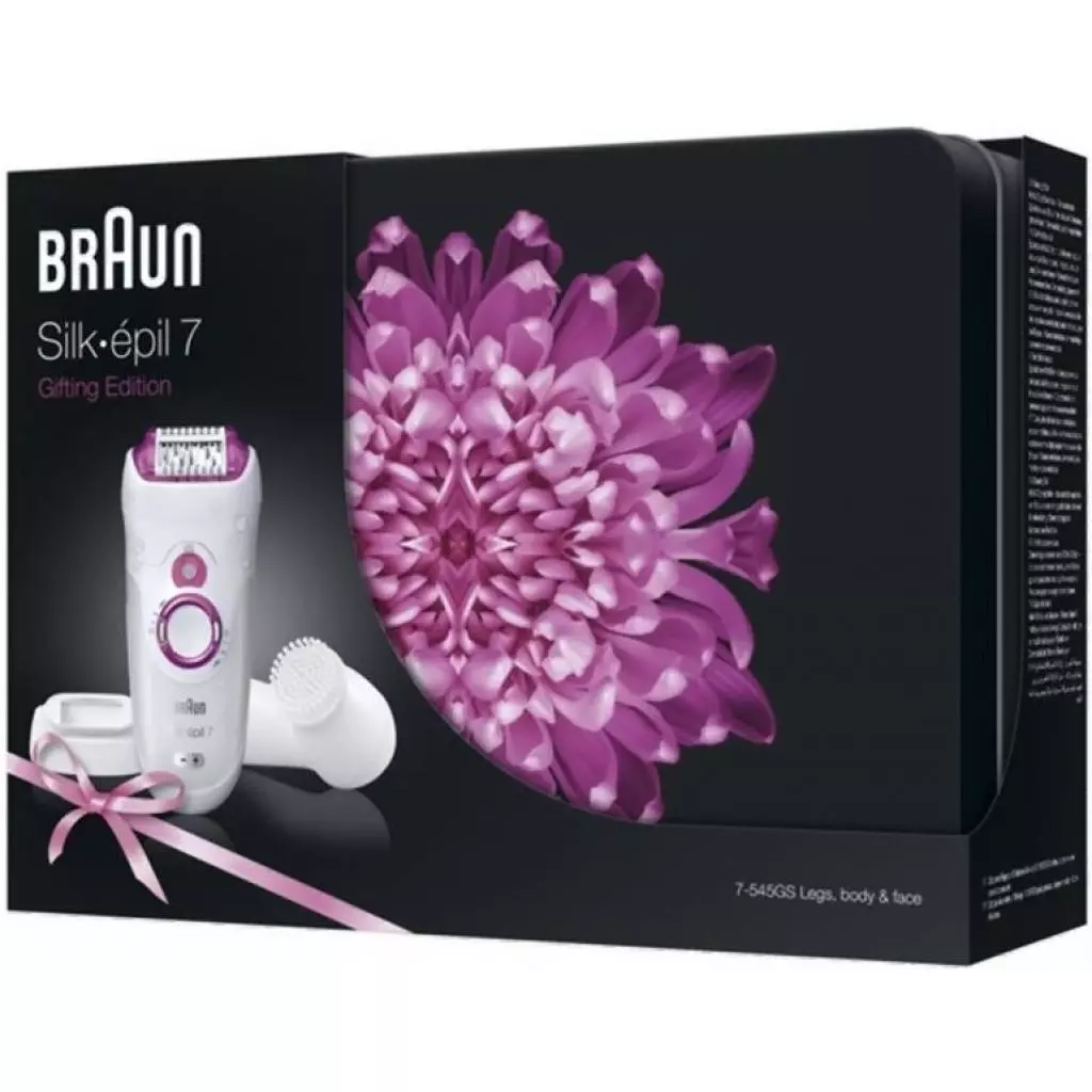 Эпилятор Braun SE 7545 Gift Edition (SE7545GiftEdition) - 3 Эпилятор Braun SE 7545 Gift Edition (SE7545GiftEdition) - 3