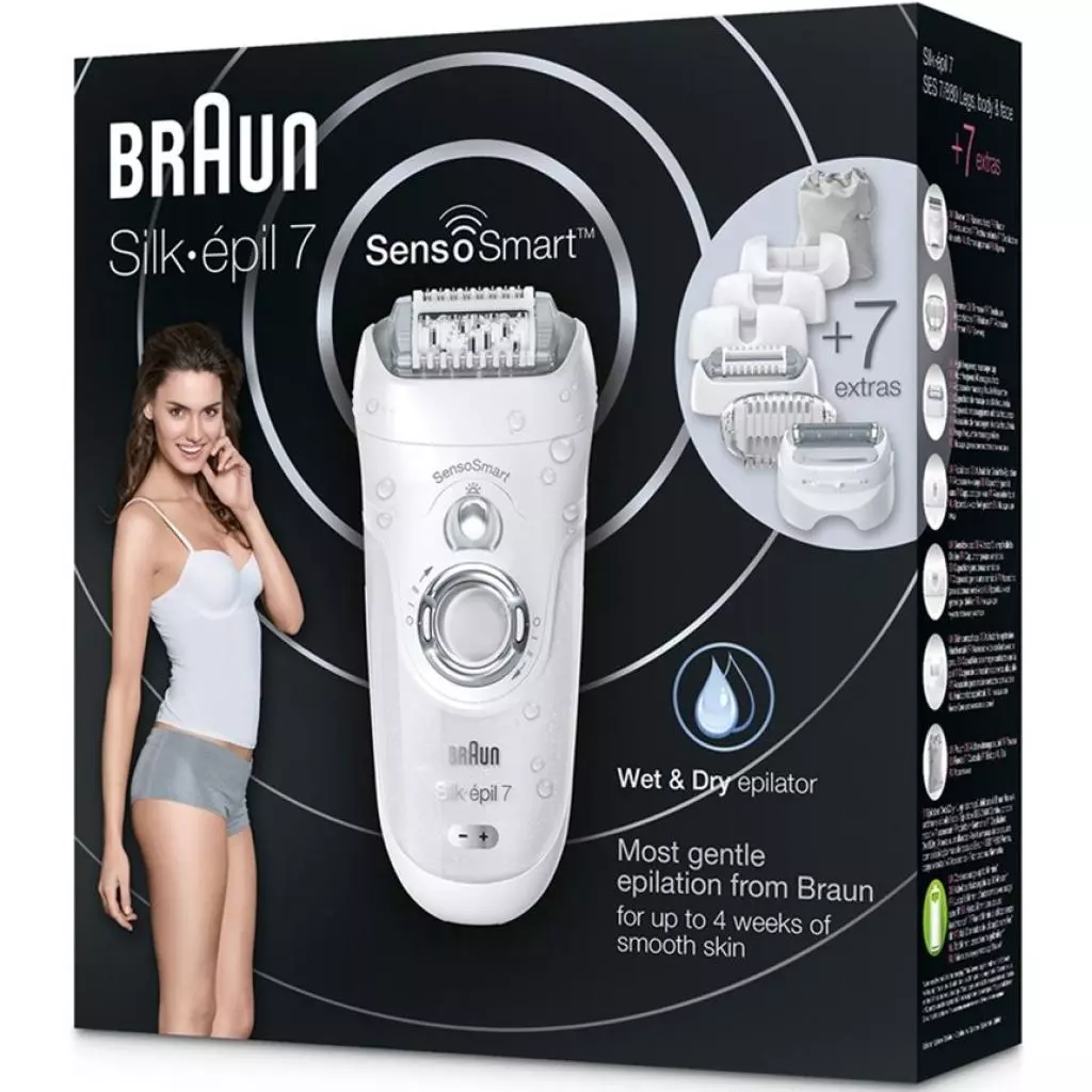 Эпилятор Braun SES 7/880 (SES7/880) - 3 Эпилятор Braun SES 7/880 (SES7/880) - 3