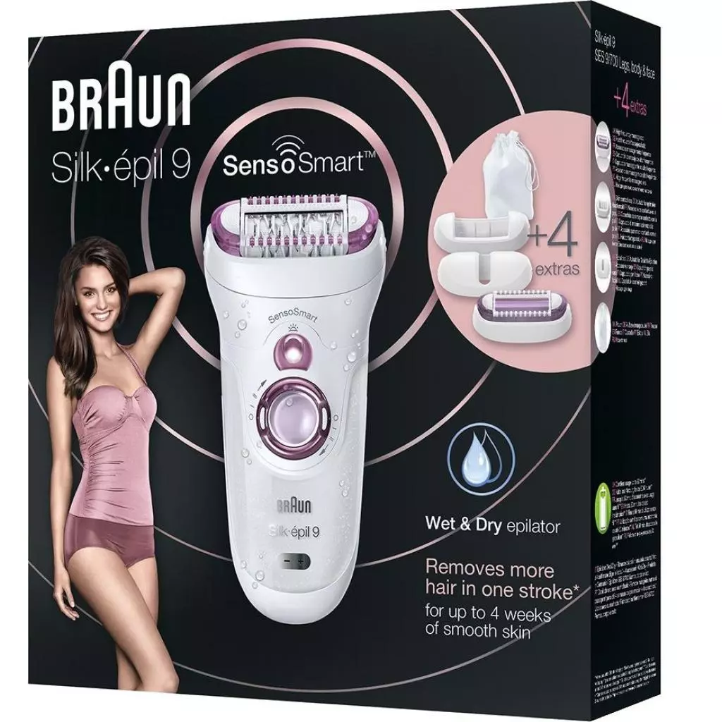 Эпилятор Braun SES 9/700 (SES9/700) - 2 Эпилятор Braun SES 9/700 (SES9/700) - 2