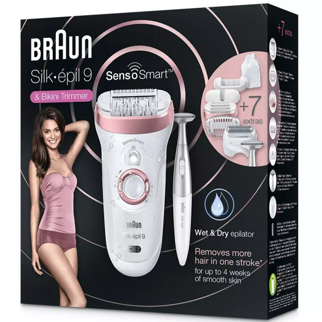 Эпилятор Braun SES 9/890 (SES9/890) - 4 Эпилятор Braun SES 9/890 (SES9/890) - 4
