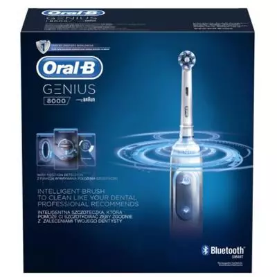 Электрическая зубная щетка Oral-B Genius White 8000/D701 - 1