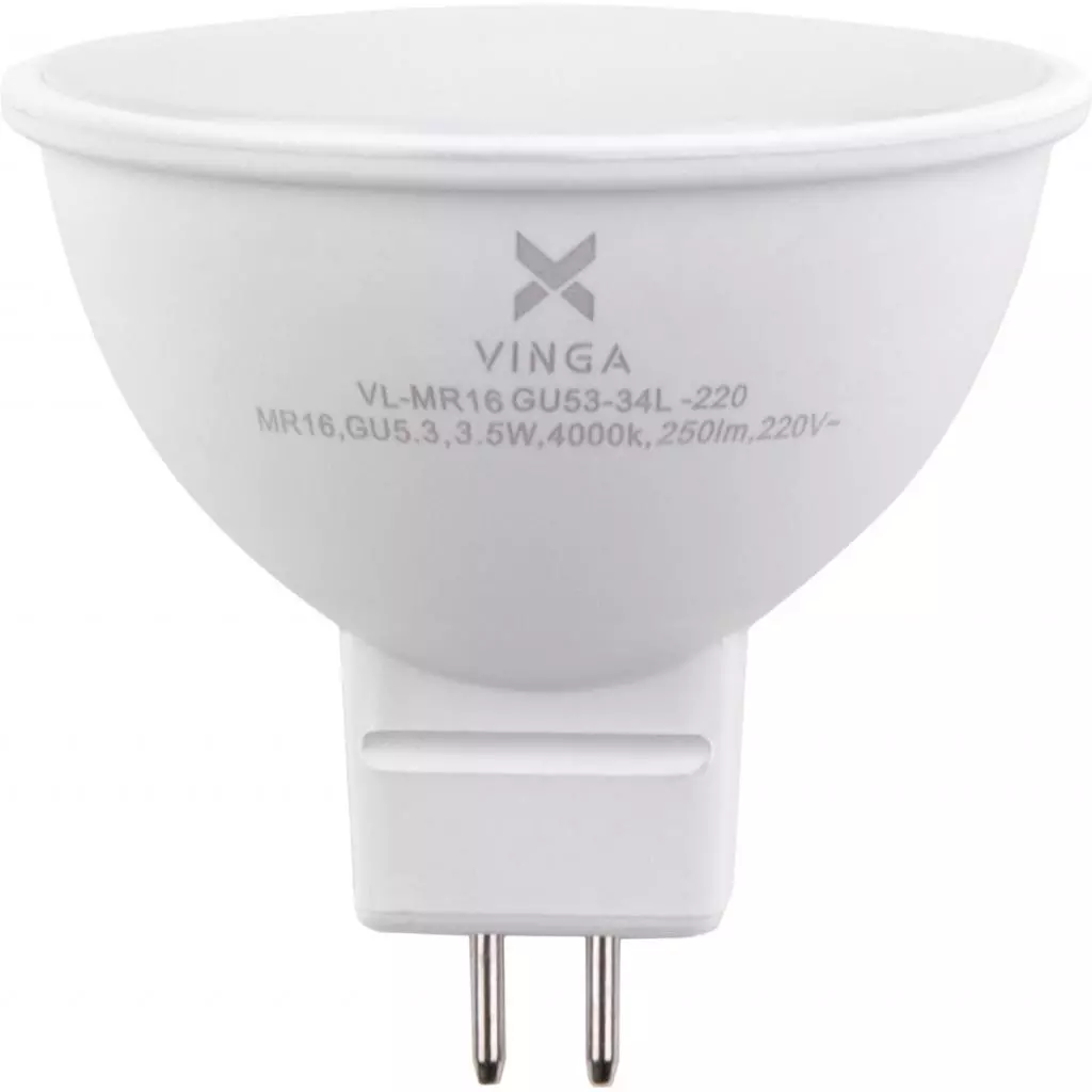 Лампочка Vinga VL-MR16GU53-34L-220 - 2
