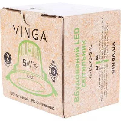 Светильник точечный Vinga VL-DL70-54L - 5 Светильник точечный Vinga VL-DL70-54L - 5