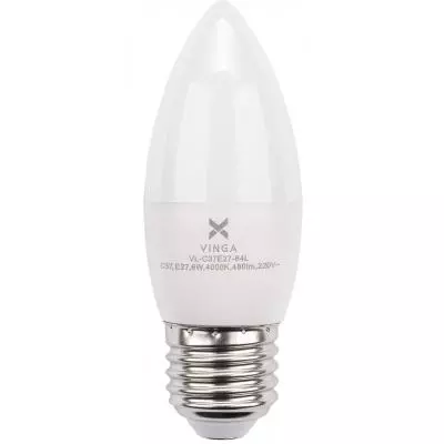 Лампочка Vinga VL-C37E27-64L - 2 Лампочка Vinga VL-C37E27-64L - 2