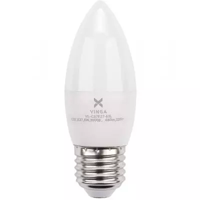 Лампочка Vinga VL-C37E27-63L - 2