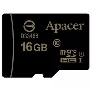 Карта памяти Apacer 16GB microSDHC UHS-I Class10 (AP16GMCSH10U1-RA)