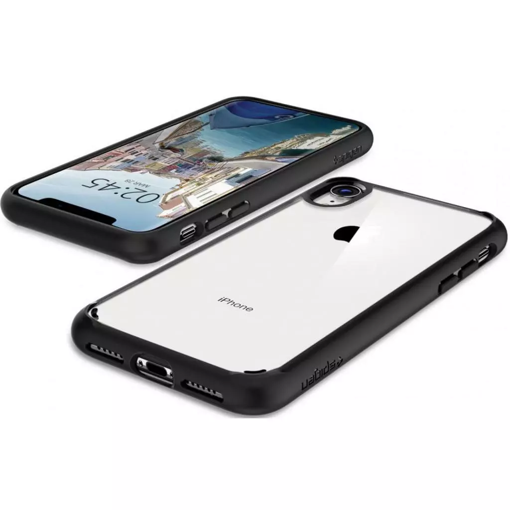 Чехол для моб. телефона Spigen iPhone XR Ultra Hybrid Matte Black (064CS24874) - 5
