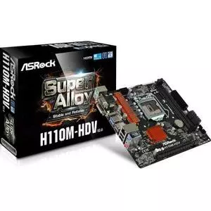 Материнская плата ASRock H110M-HDV R3.0