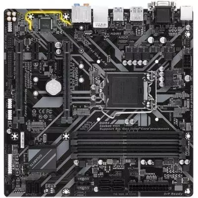 Материнская плата GIGABYTE H370M DS3H - 1