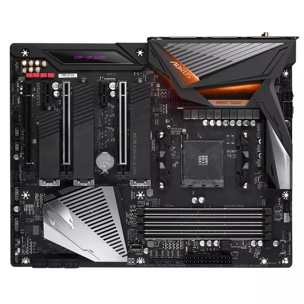 Материнская плата GIGABYTE X570 AORUS ULTRA - 1 Материнская плата GIGABYTE X570 AORUS ULTRA - 1