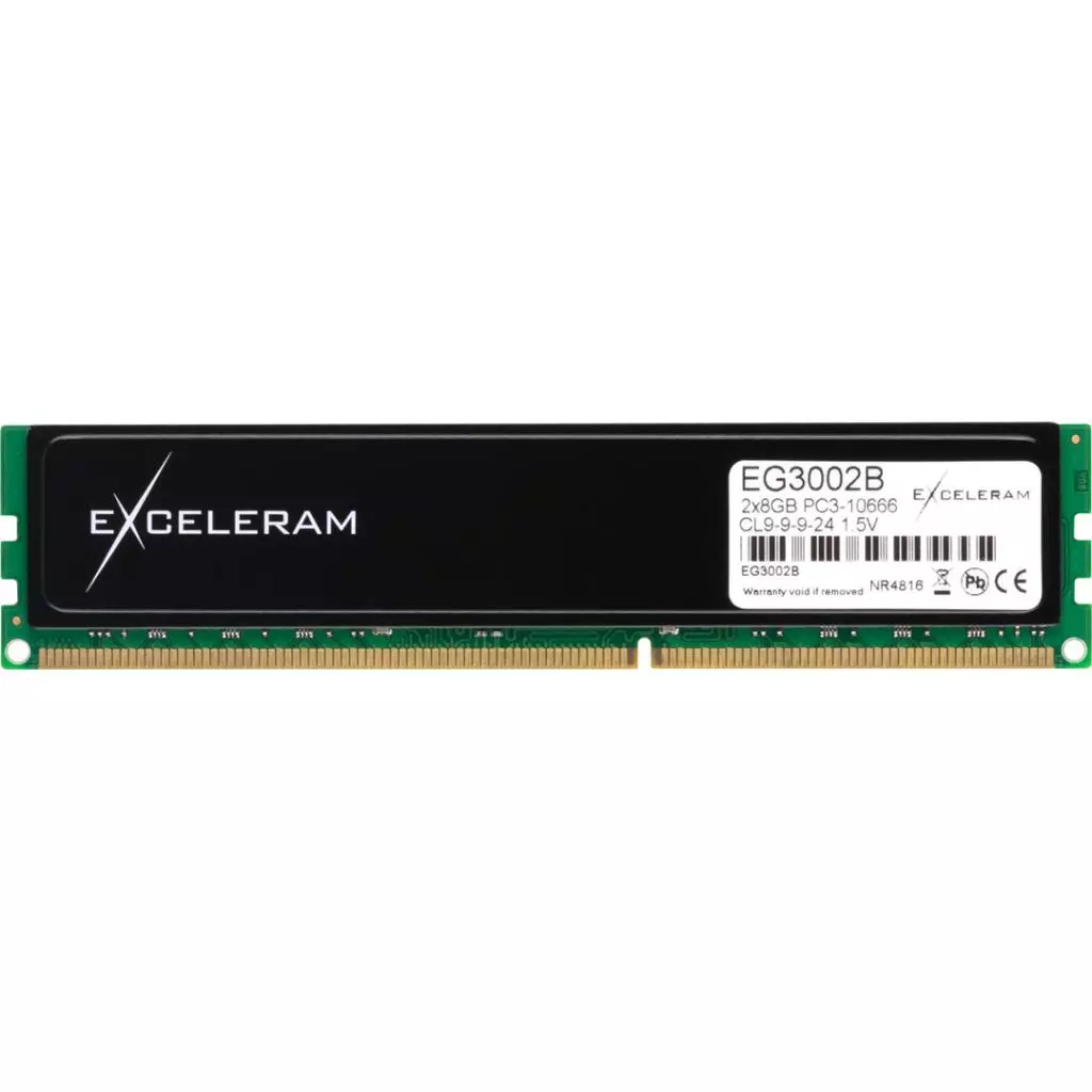 Модуль памяти для компьютера DDR3 16GB (2x8GB) 1333 MHz eXceleram (EG3002B) - 1