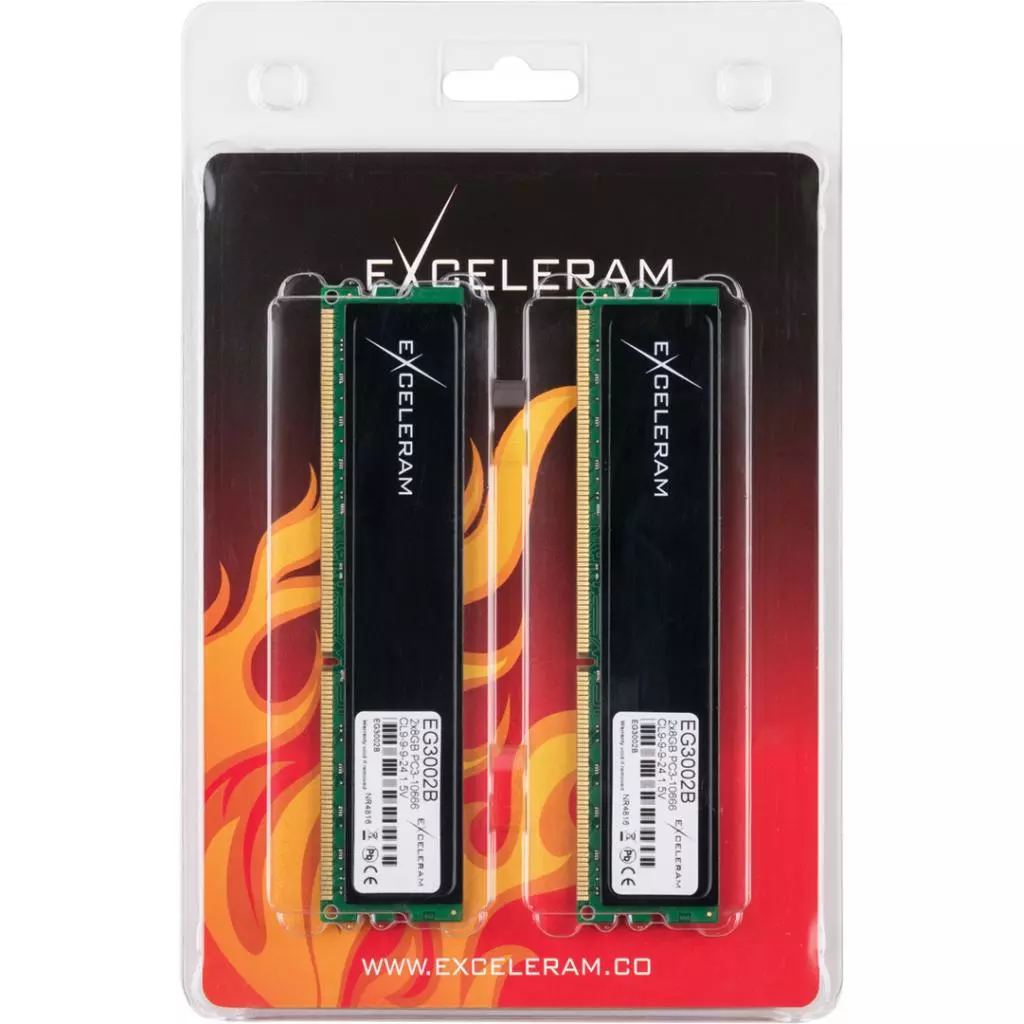Модуль памяти для компьютера DDR3 16GB (2x8GB) 1333 MHz eXceleram (EG3002B) - 4