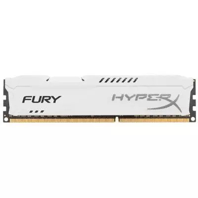 Модуль памяти для компьютера DDR3 8Gb 1866 MHz HyperX Fury White Kingston Fury (ex.HyperX) (HX318C10FW/8)