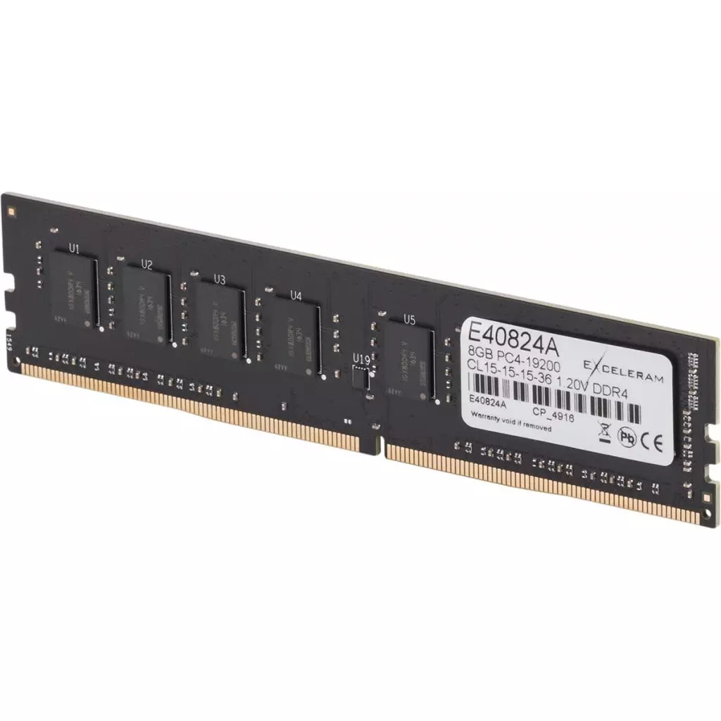 Модуль памяти для компьютера DDR4 8GB 2400 MHz eXceleram (E40824A) - 2 Модуль памяти для компьютера DDR4 8GB 2400 MHz eXceleram (E40824A) - 2