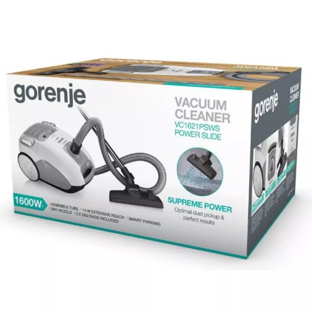 Пылесос Gorenje VC1621PSWS - 5