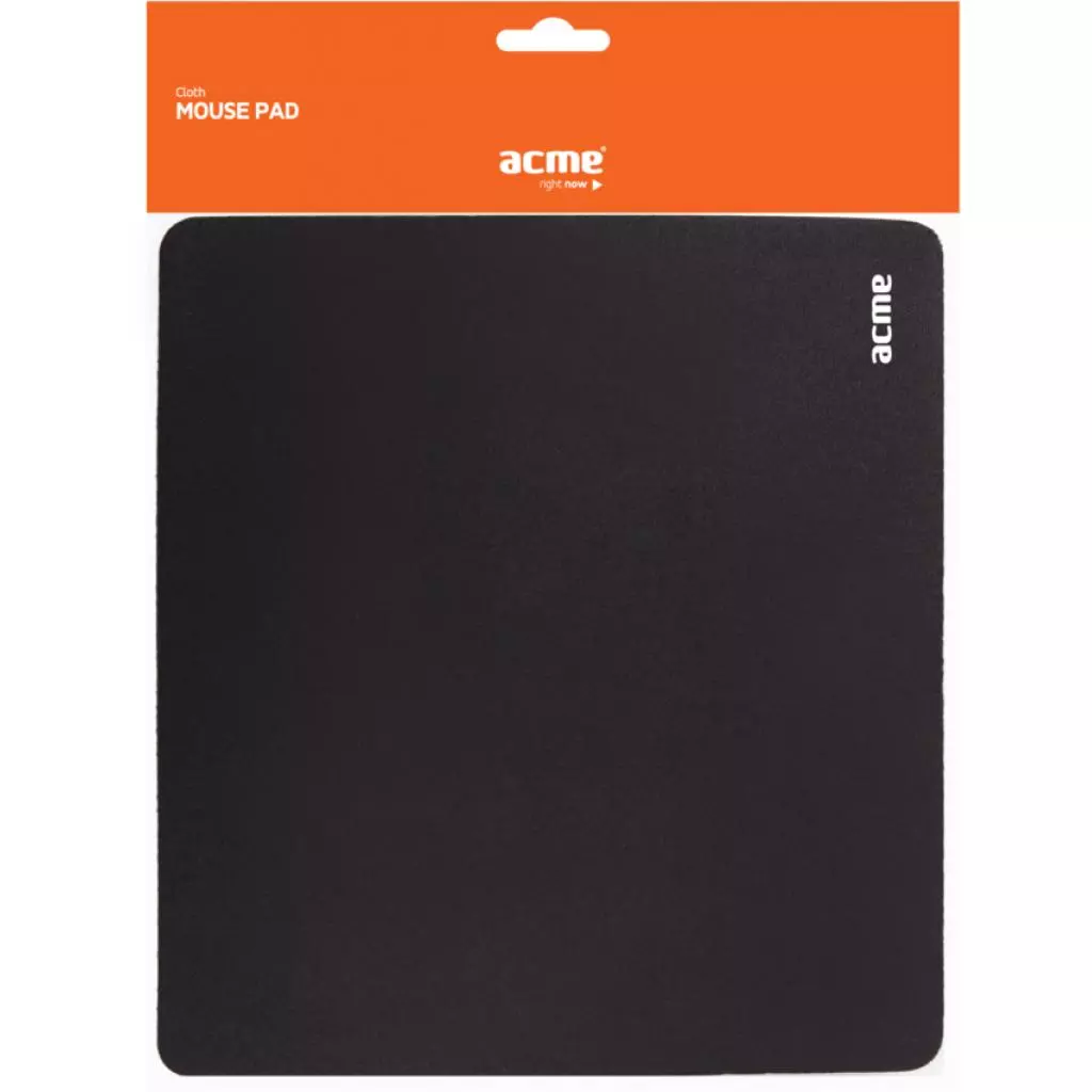 Коврик для мышки ACME Cloth Mouse Pad, black (4770070869222) - 1 Коврик для мышки ACME Cloth Mouse Pad, black (4770070869222) - 1