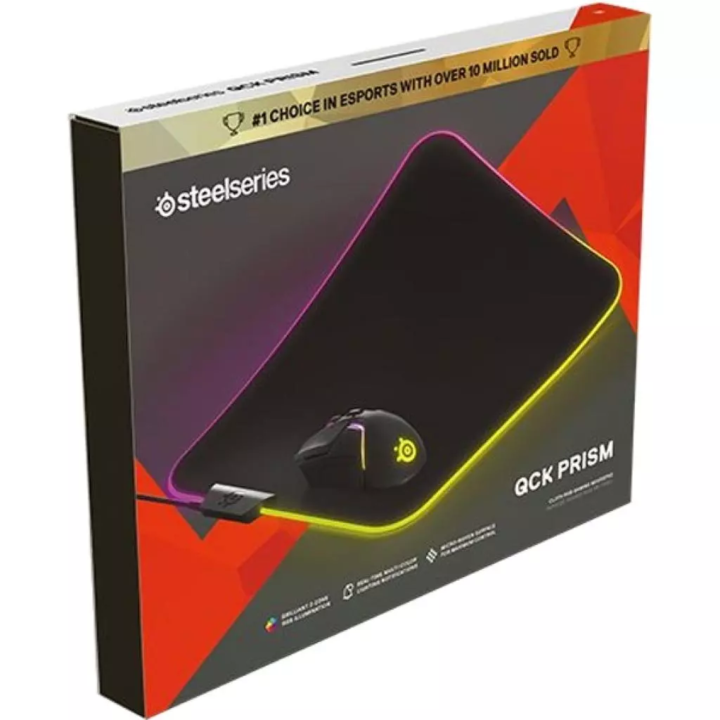 Коврик для мышки SteelSeries QcK PRISM Cloth M (63825) - 2 Коврик для мышки SteelSeries QcK PRISM Cloth M (63825) - 2