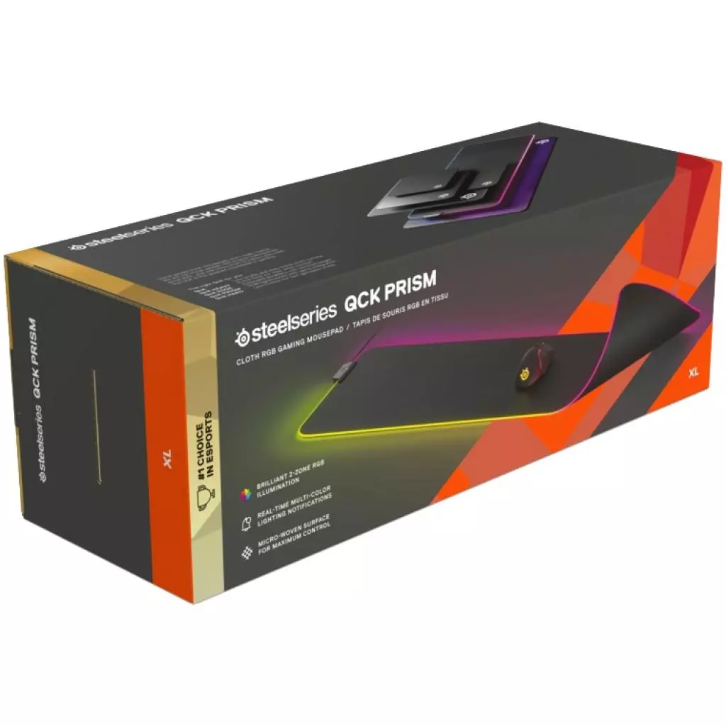 Коврик для мышки SteelSeries QcK PRISM Cloth XL (63826) - 3 Коврик для мышки SteelSeries QcK PRISM Cloth XL (63826) - 3