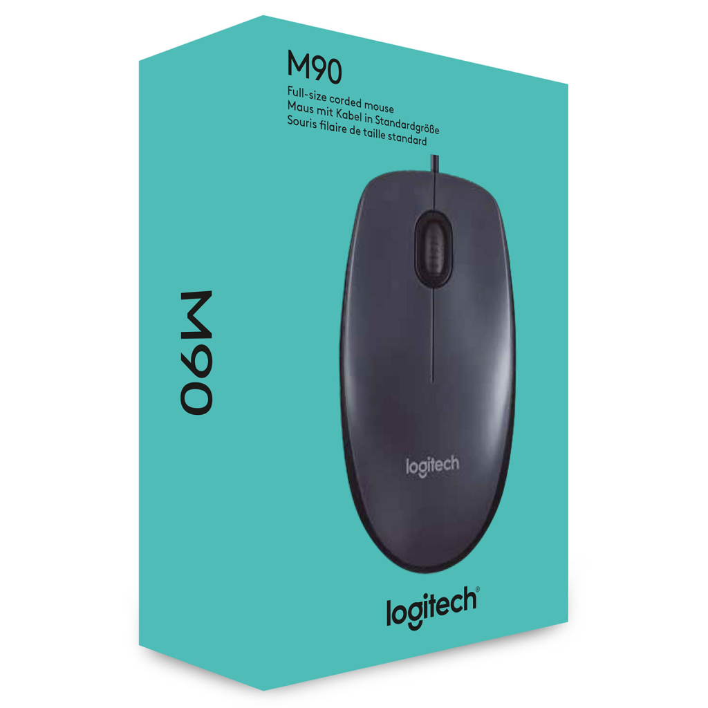Мышка Logitech M90 Dark (910-001794) - 5 Мышка Logitech M90 Dark (910-001794) - 5