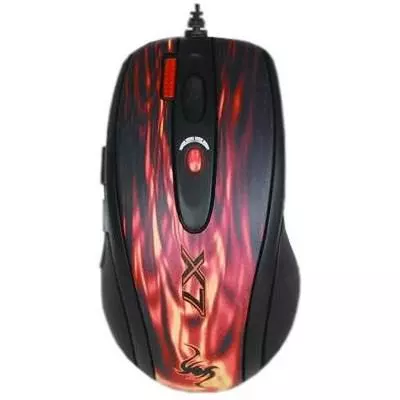 Мышка A4tech XL-750BK red fire
