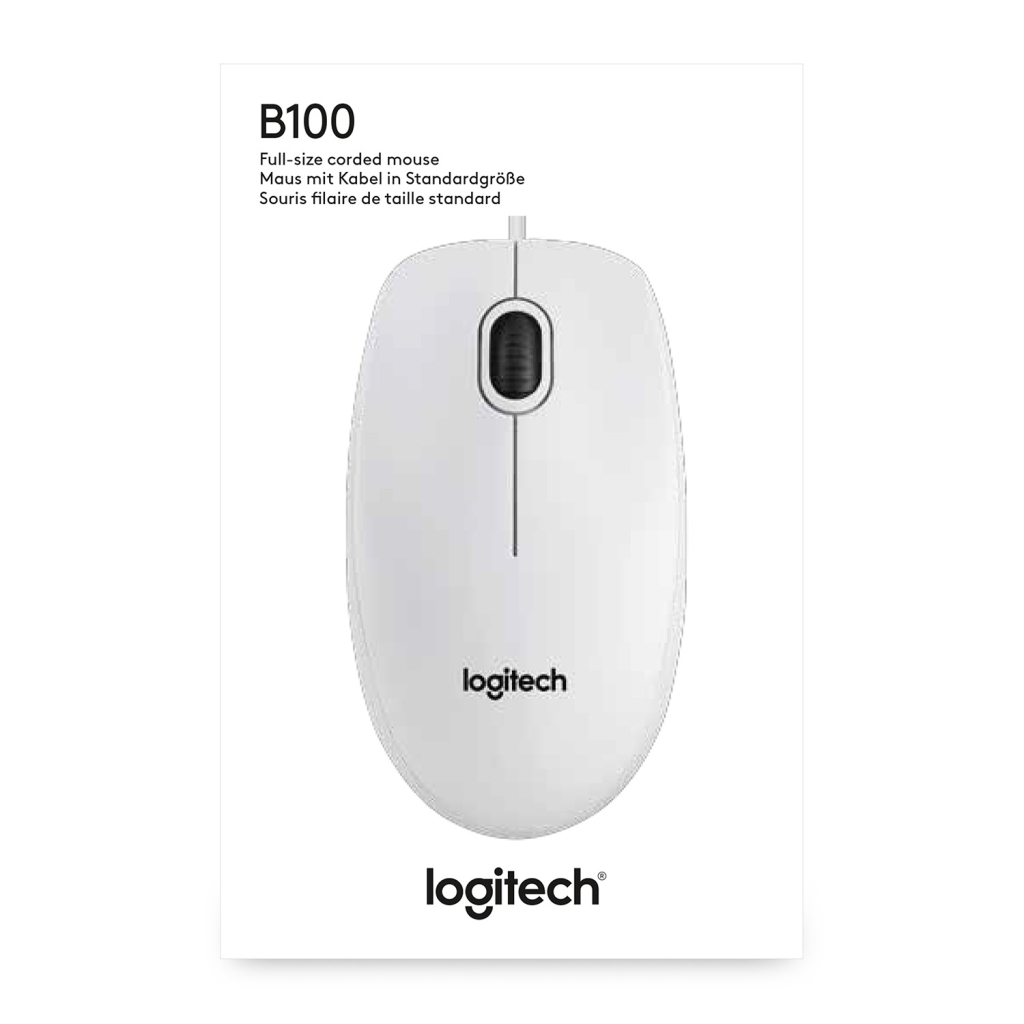 Мышка Logitech B100 (910-003360) - 3 Мышка Logitech B100 (910-003360) - 3