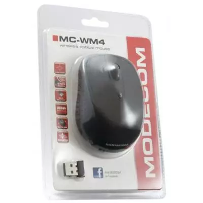 Мышка Modecom MC-WM4 BLACK (M-MC-0WM4-100) - 3 Мышка Modecom MC-WM4 BLACK (M-MC-0WM4-100) - 3
