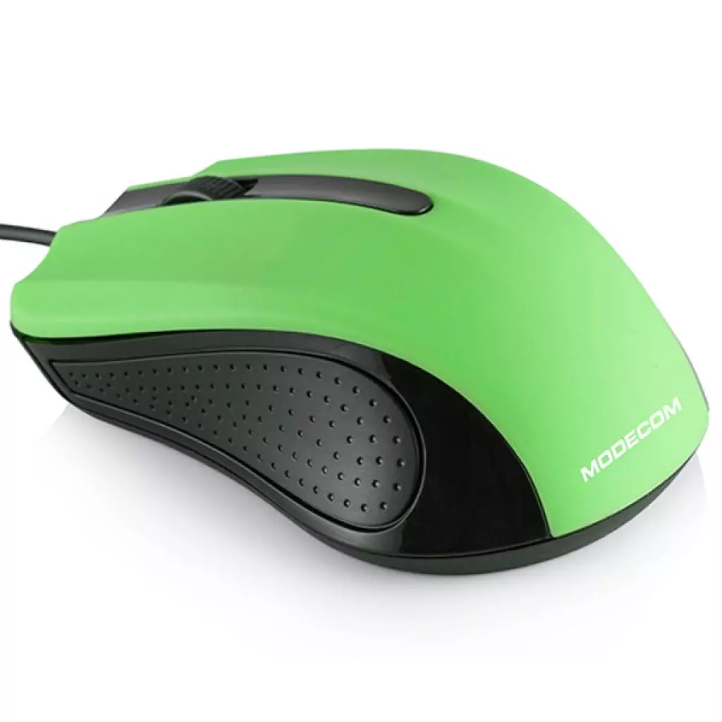 Мышка Modecom MC-M9 BLACK-GREEN (M-MC-00M9-180) - 3 Мышка Modecom MC-M9 BLACK-GREEN (M-MC-00M9-180) - 3