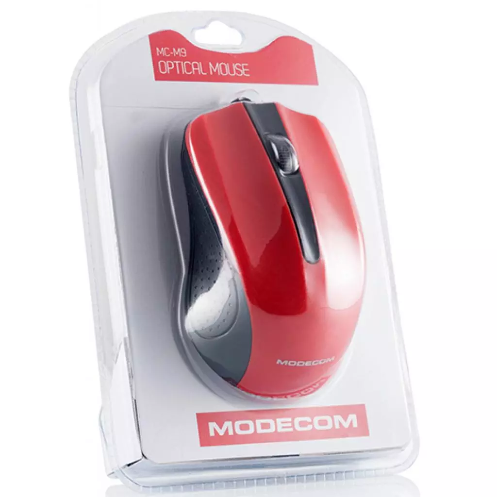 Мышка Modecom MC-M9 BLACK-RED (M-MC-00M9-150) - 4 Мышка Modecom MC-M9 BLACK-RED (M-MC-00M9-150) - 4
