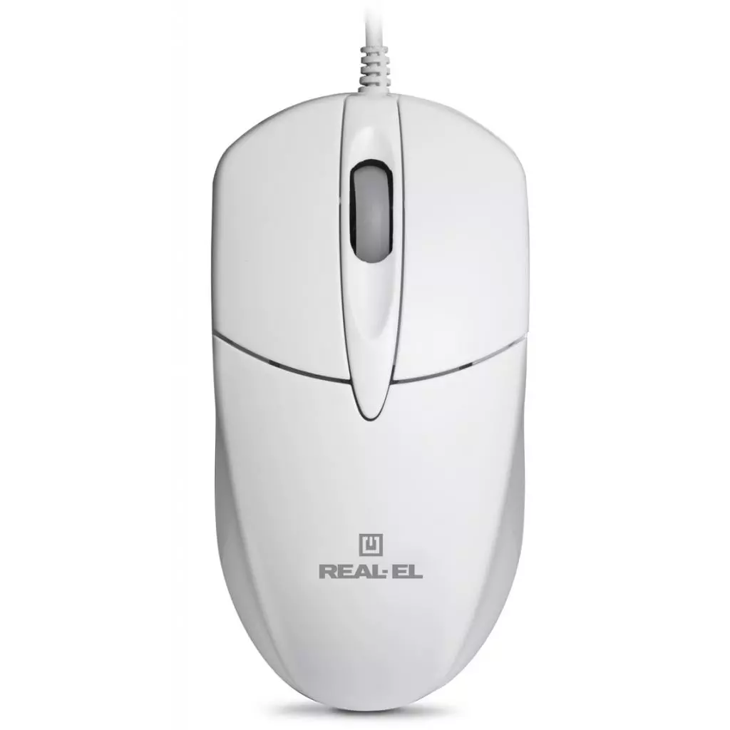 Мышка REAL-EL RM-211, USB, white - 1 Мышка REAL-EL RM-211, USB, white - 1