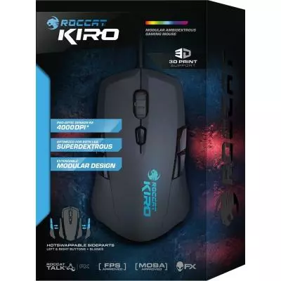 Мышка Roccat Kiro- Modular Ambidextrous (ROC-11-320) - 10 Мышка Roccat Kiro- Modular Ambidextrous (ROC-11-320) - 10