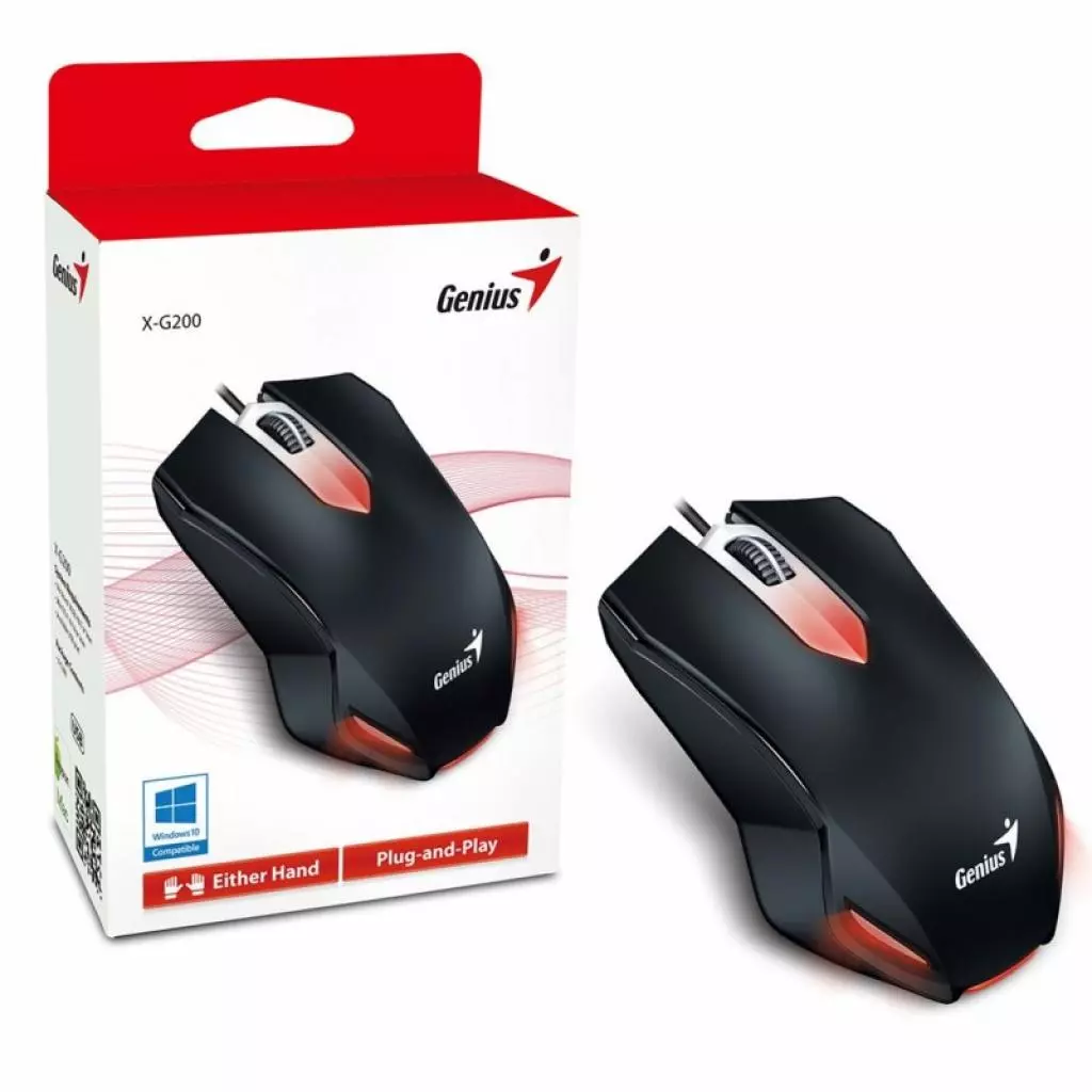 Мышка Genius X-G200 USB Gaming (31040034100) - 5 Мышка Genius X-G200 USB Gaming (31040034100) - 5