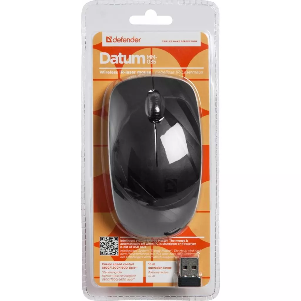 Мышка Defender Datum MM-035 Black (52035) - 5 Мышка Defender Datum MM-035 Black (52035) - 5