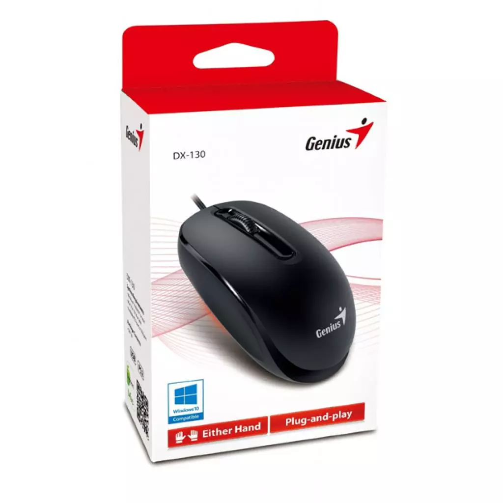 Мышка Genius DX-130 USB Black (31010117100) - 2 Мышка Genius DX-130 USB Black (31010117100) - 2