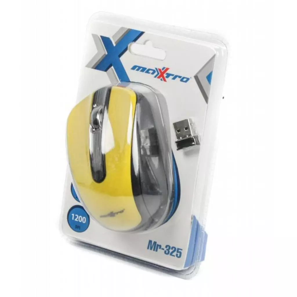 Мышка Maxxter Mr-325-Y - 3 Мышка Maxxter Mr-325-Y - 3