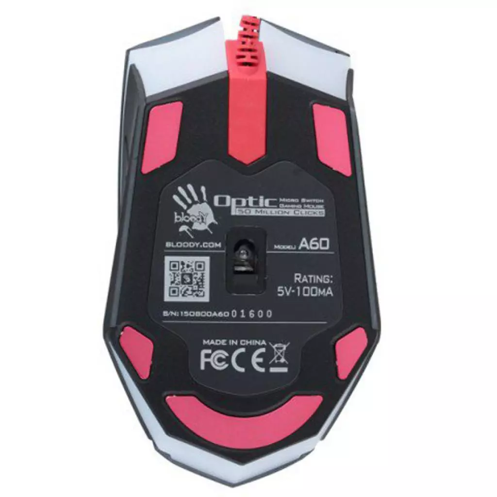 Мышка A4tech Bloody A60 Black - 10 Мышка A4tech Bloody A60 Black - 10