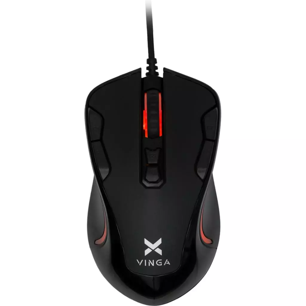 Мышка Vinga MSG-307 black - 4