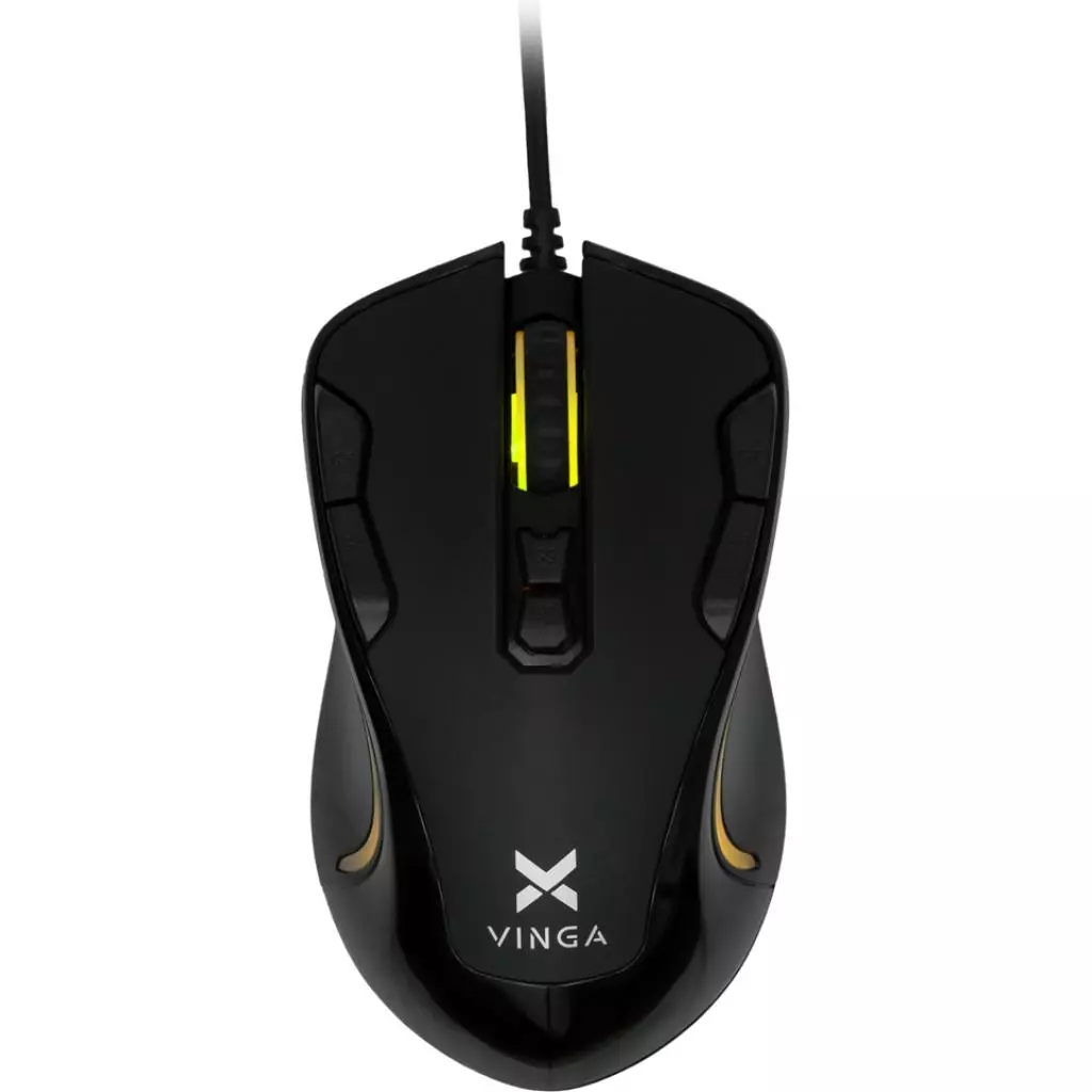 Мышка Vinga MSG-307 black - 5