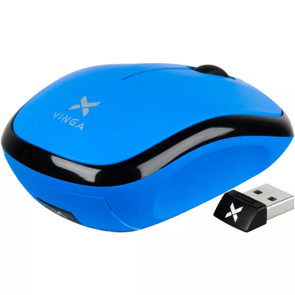 Мышка Vinga MSW-906 blue - black - 1 Мышка Vinga MSW-906 blue - black - 1
