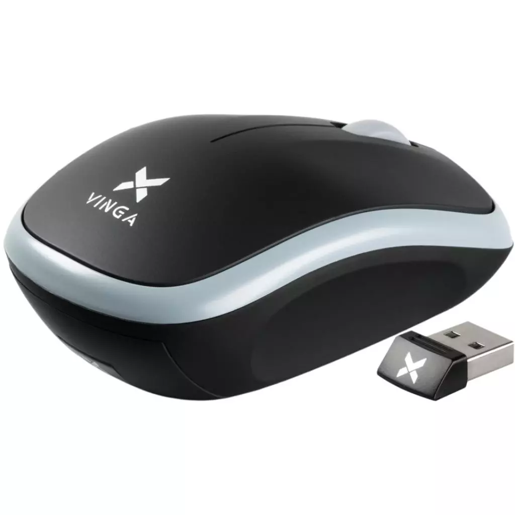 Мышка Vinga MSW-906 black - gray - 1 Мышка Vinga MSW-906 black - gray - 1