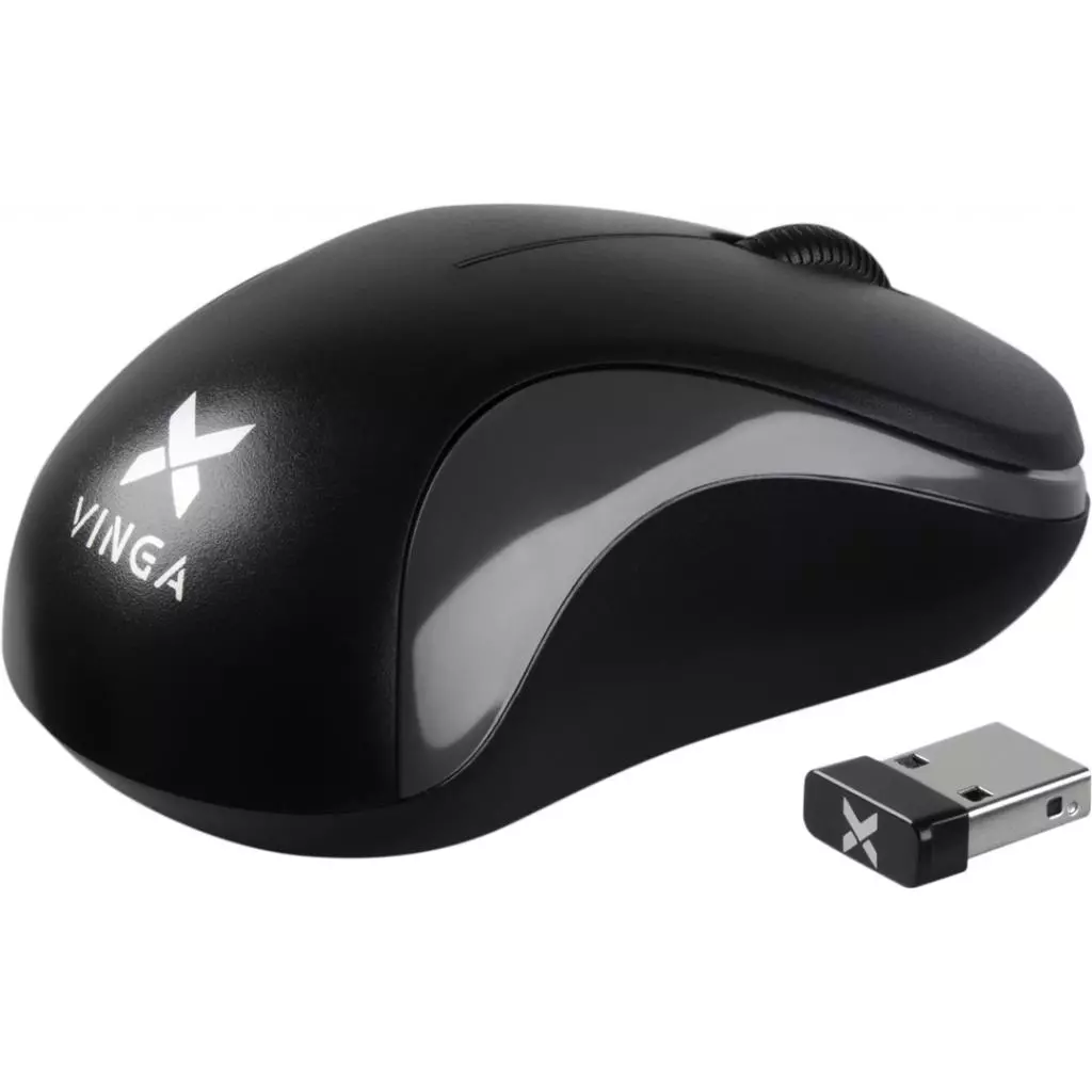 Мышка Vinga MSW-882 black - gray - 1