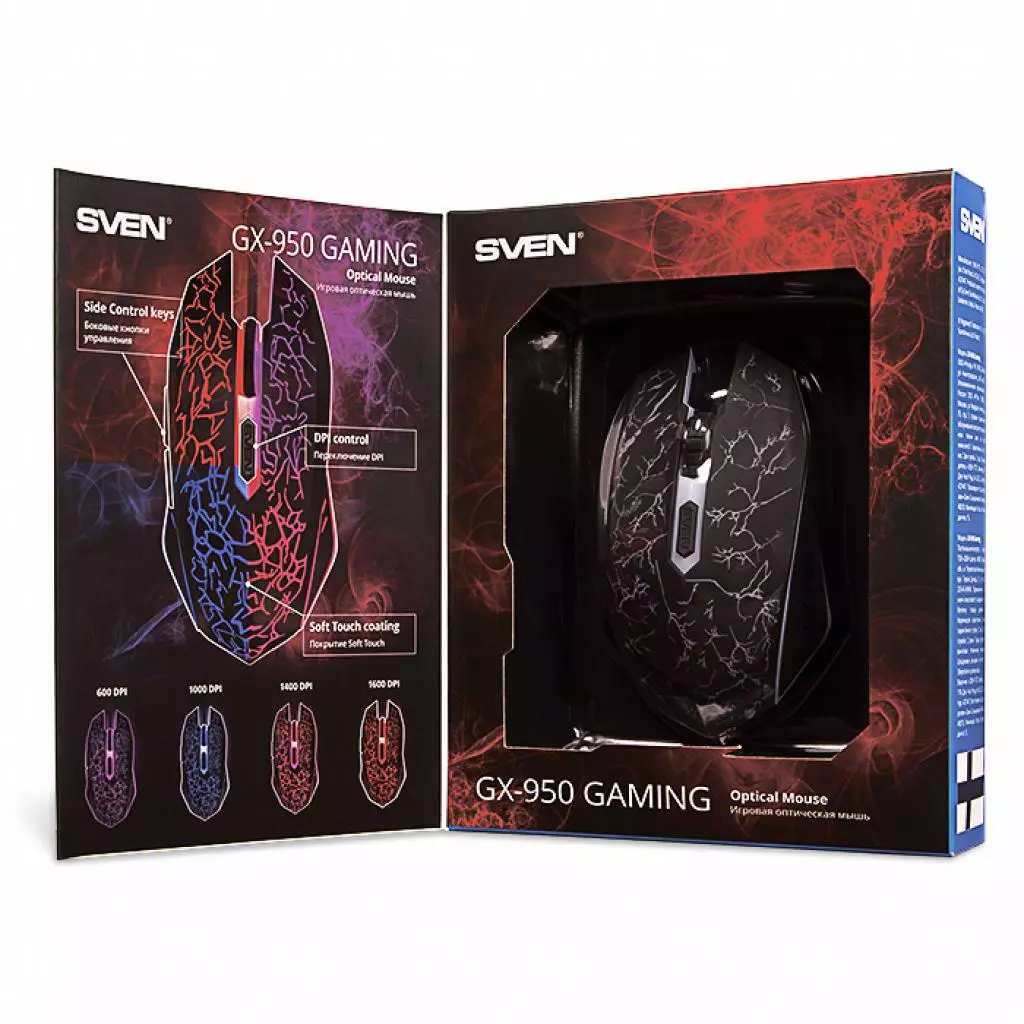 Мышка Sven GX-950 Gaming - 8 Мышка Sven GX-950 Gaming - 8