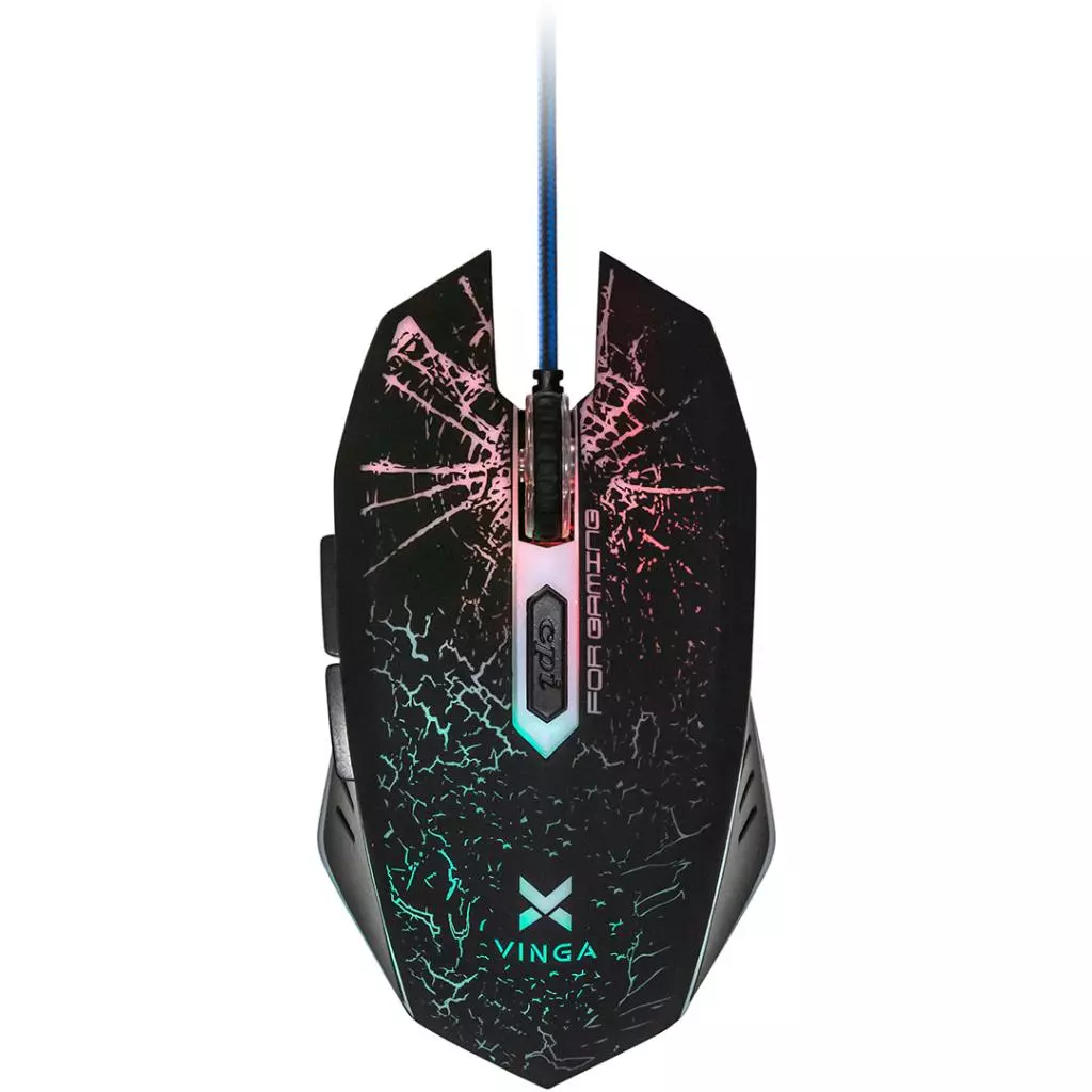 Мышка Vinga MSG-50 black - 6