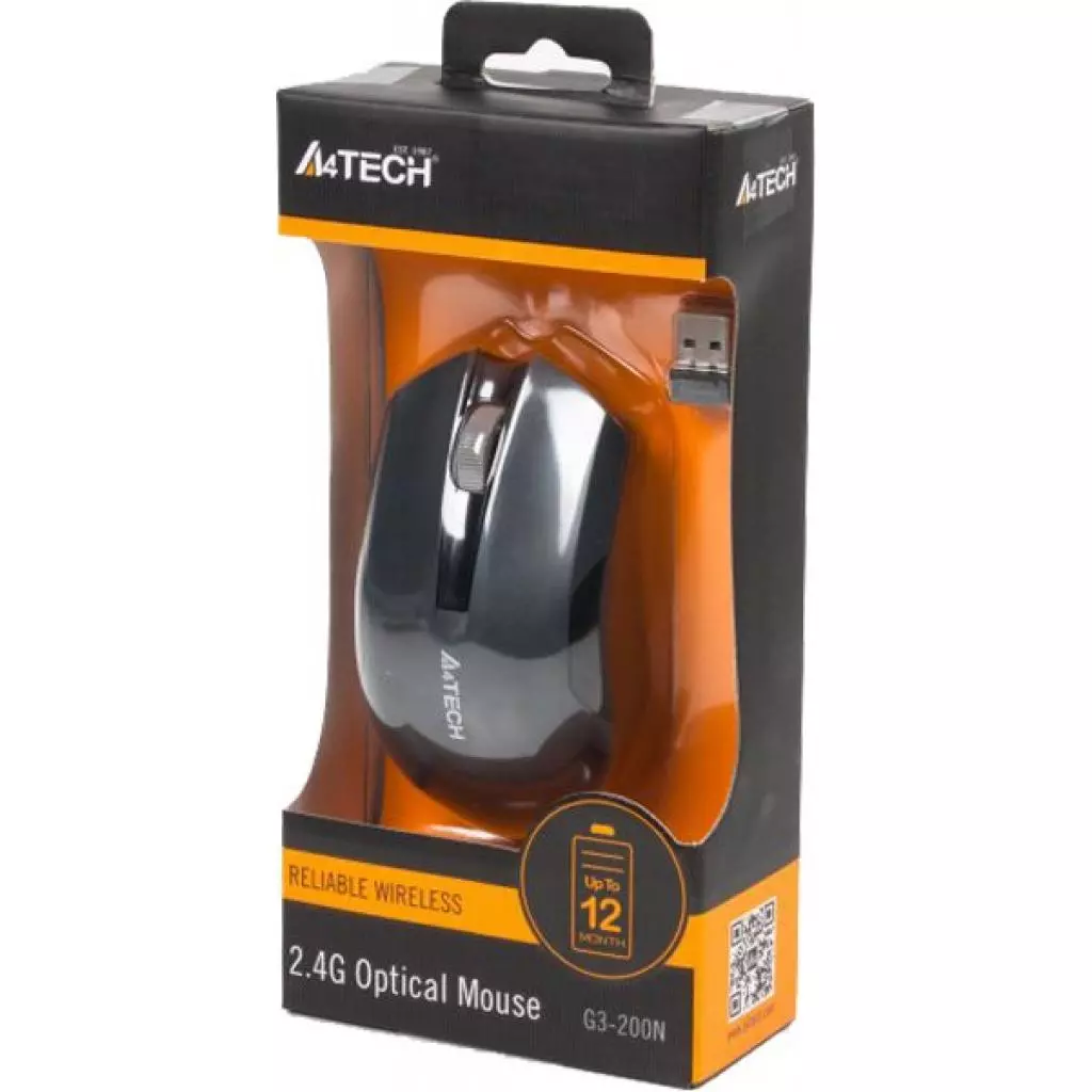 Мышка A4Tech G3-200N Grey - 3 Мышка A4Tech G3-200N Grey - 3