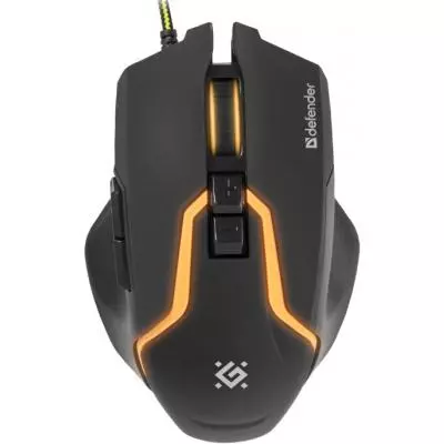 Мышка Defender Warhead GM-1750 USB Black (52750) - 1 Мышка Defender Warhead GM-1750 USB Black (52750) - 1