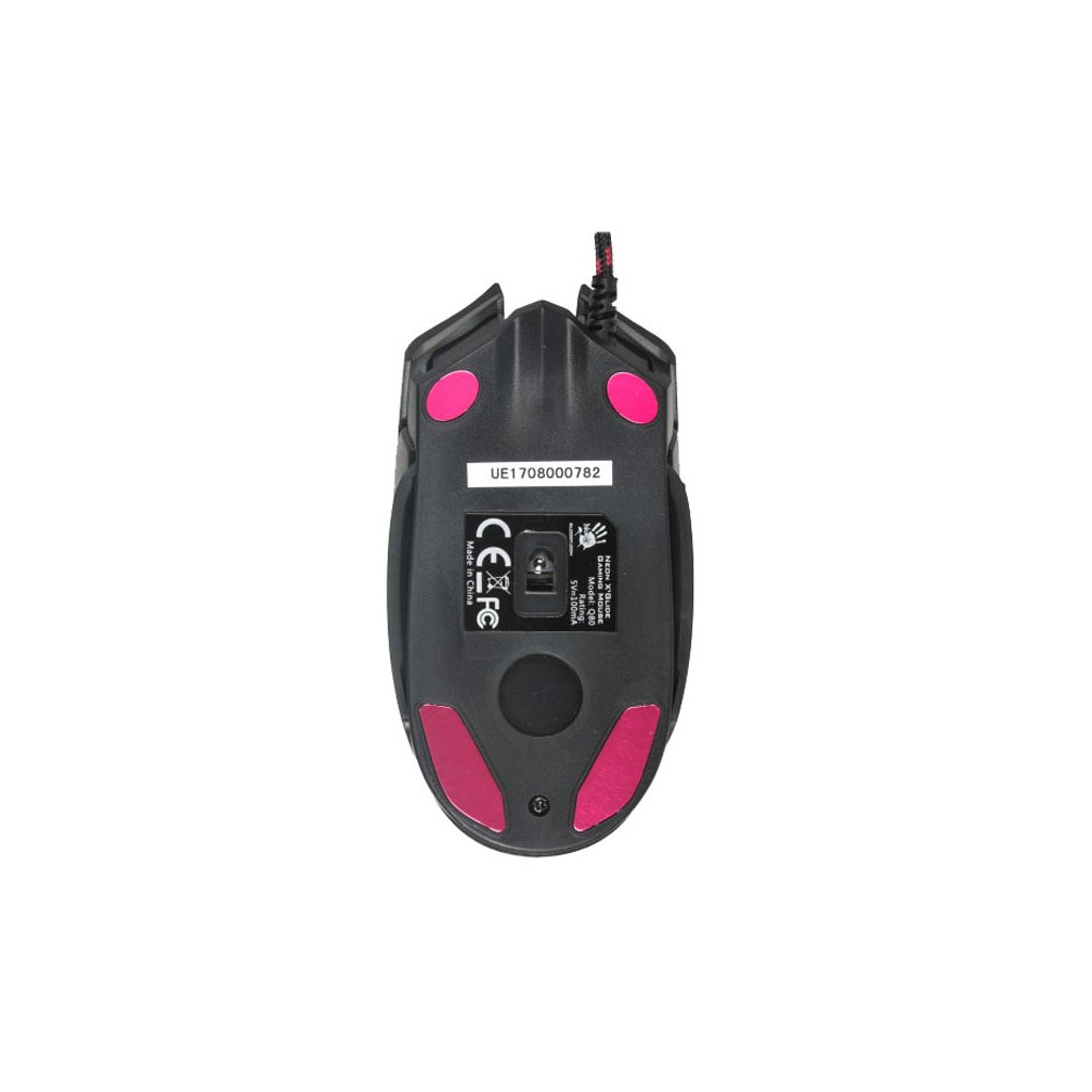 Мышка A4Tech Bloody Q80 Neon XGlide USB Black - 5