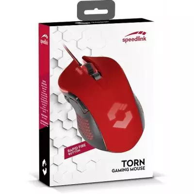 Мышка Speedlink Torn Black-red (SL-680008-BKRD) - 4 Мышка Speedlink Torn Black-red (SL-680008-BKRD) - 4