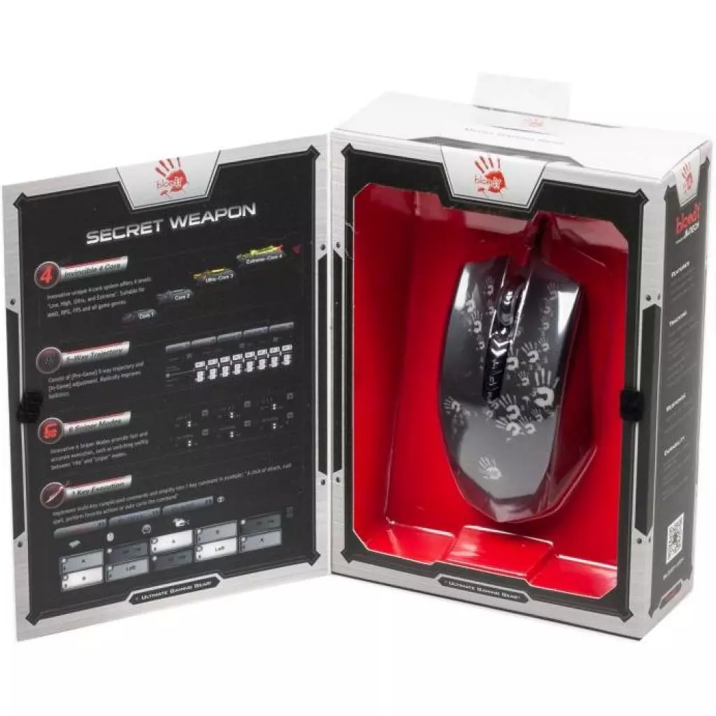Мышка A4Tech Bloody A60A Black - 7 Мышка A4Tech Bloody A60A Black - 7